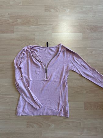Pullover mit silbernem Reissverschluss Grösse L