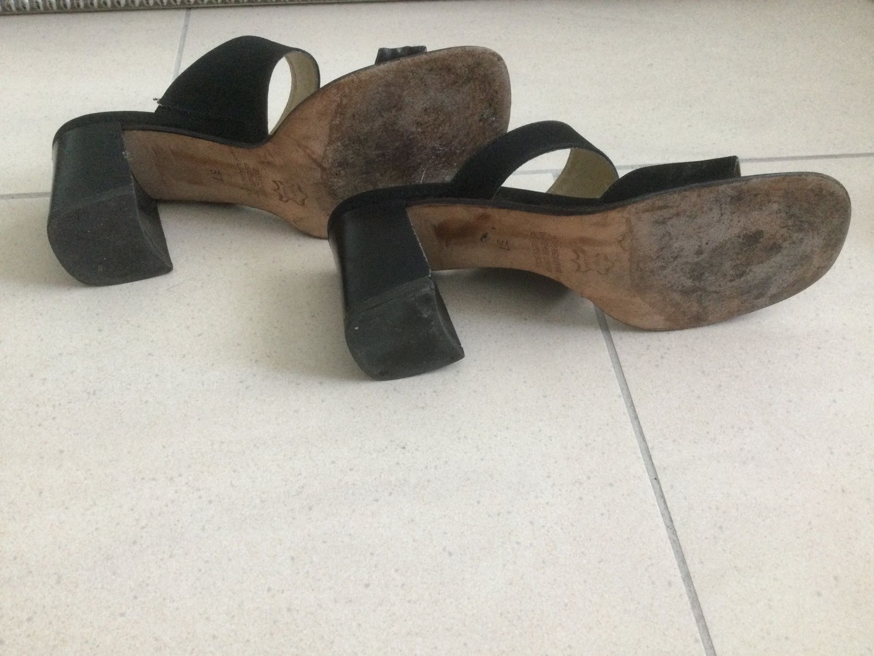 Globus Scarpe da donna: Globus Sandalen Schwarz Grösse 37 – Usato da Zug venduto da ang_rxx5 3