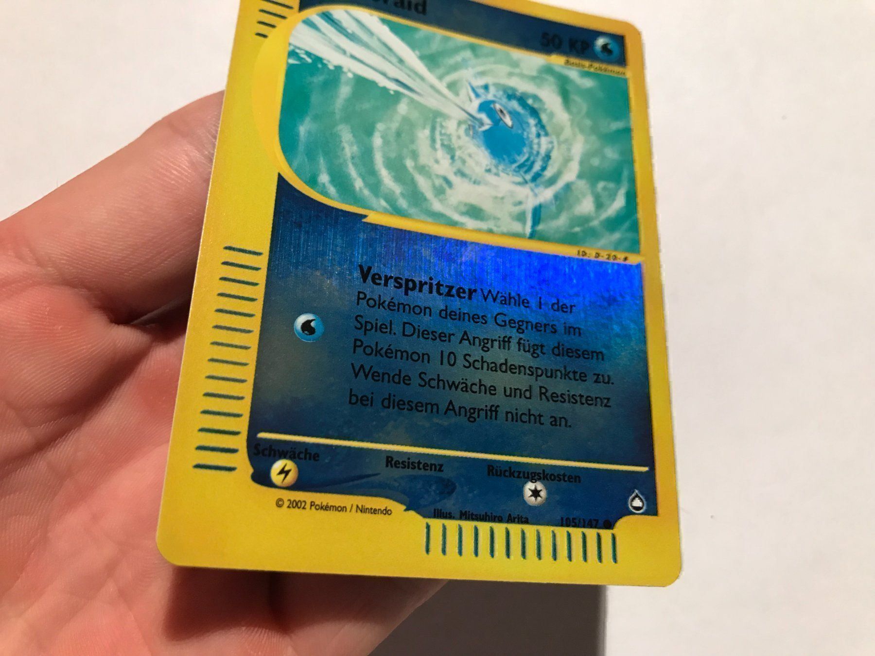 Cartes à collectionner: Remoraid reverse holo Aquapolis – Neuf (Voir description) à Hagendorn par Pokecollectorch 1