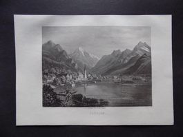 Flüelen Bergpanorama