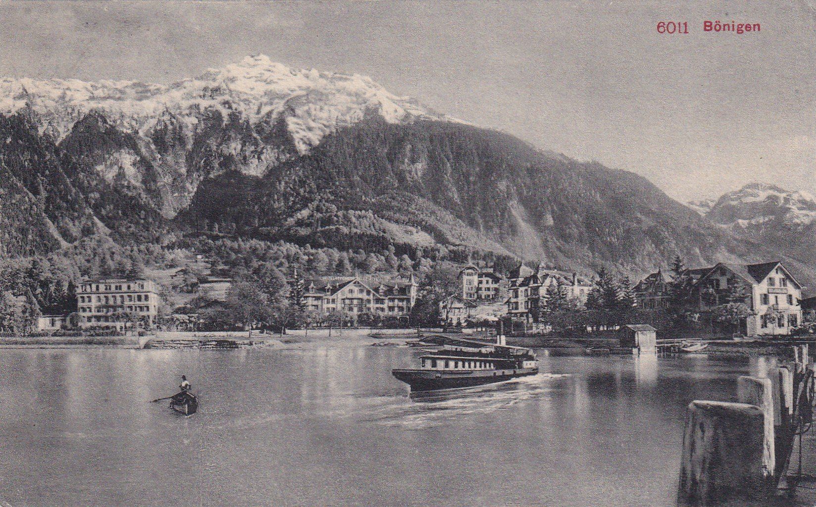 Ansichtskarten: Bönigen N° 6011 1908 – Gebraucht aus Cormoret von Pascalll2001