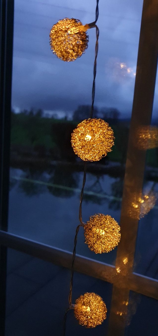 Migros Ghirlande e barre luminose: Lichterkette Kugeln – Usato da Wiedlisbach venduto da hil_lh5w 6