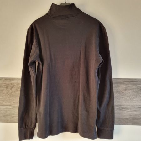 Pull fin col roulé
