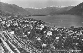 5x SALUTE di BRIONE MURALTO - cartoline 1950 ++