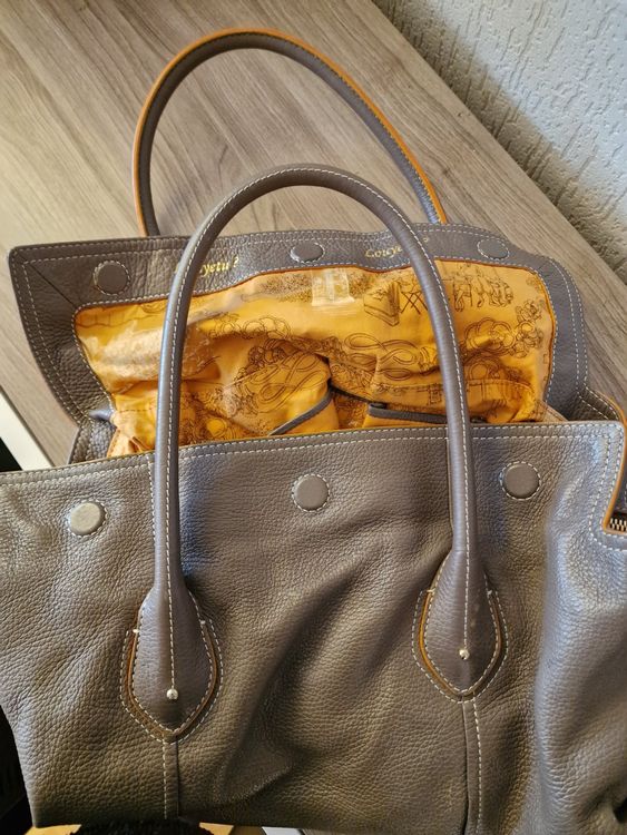 Sac Lancel Louyetu gris taupe Acheter sur Ricardo