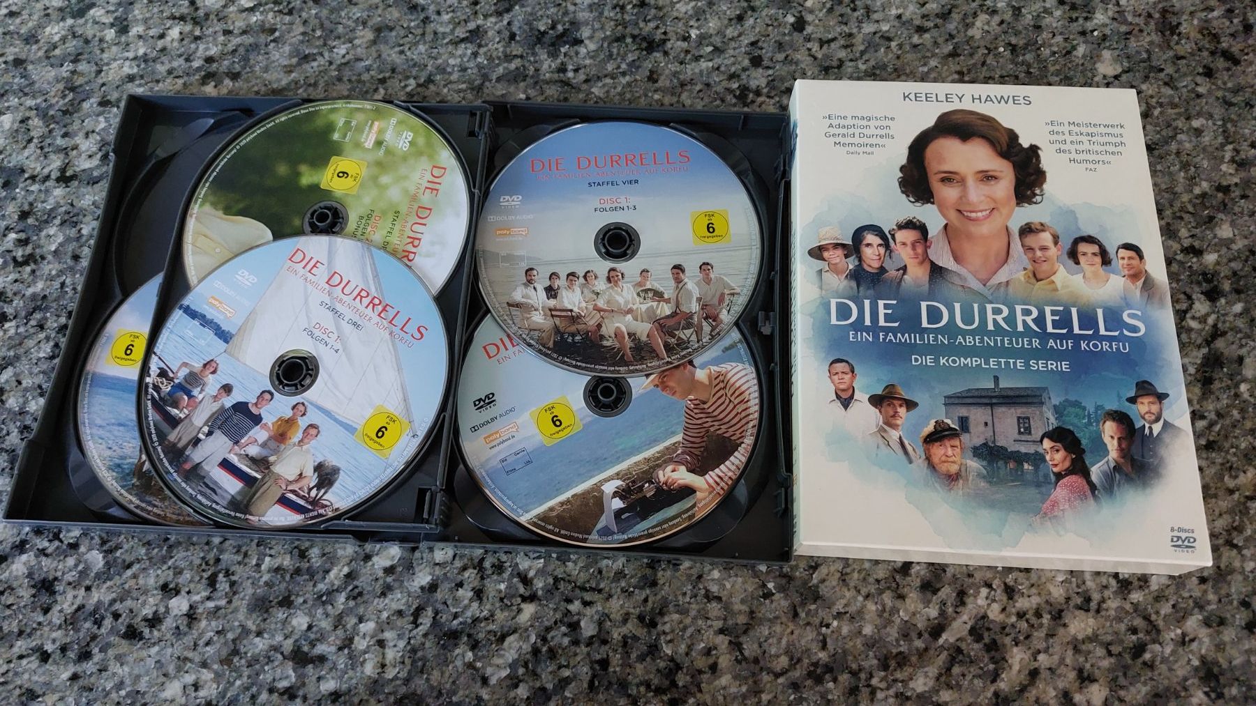 Alle DVDs: Die Durrells – Gebraucht aus Inkwil von sugarbaby01 1
