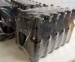 Bottiglie di vetro marrone da 5 dl, nuove e imballate!