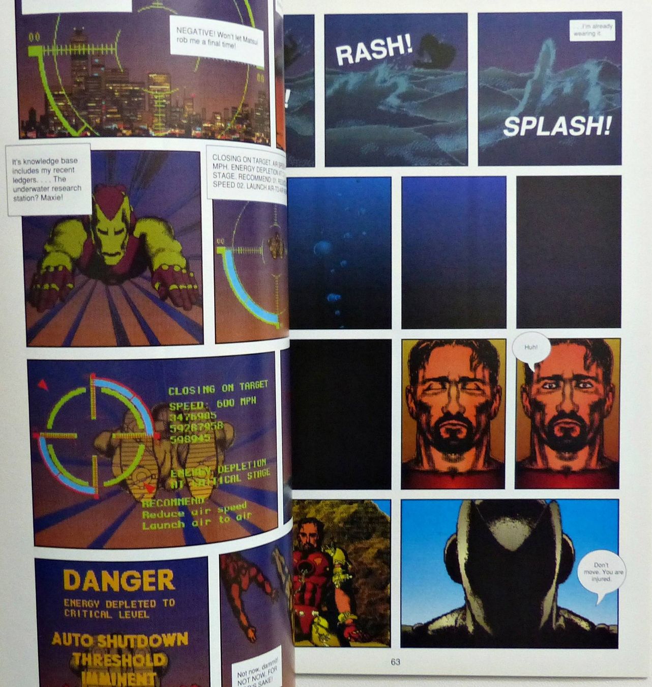 Comics: IRON MAN CRASH GRAPHIC NOVEL KEY MARVEL 1988 – Gebraucht aus Lugano von YouWantUS 5