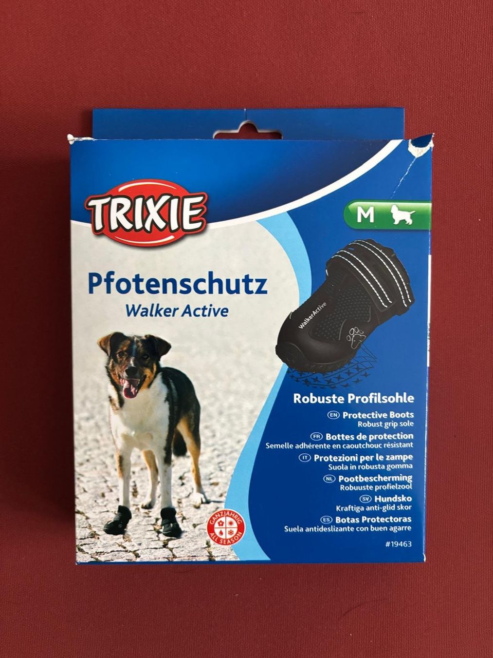 Abbigliamento: Trixie - Pfotenschutz Walker Active / Grösse M / 2 Stück – Usato da Schaffhausen venduto da Espressoo7