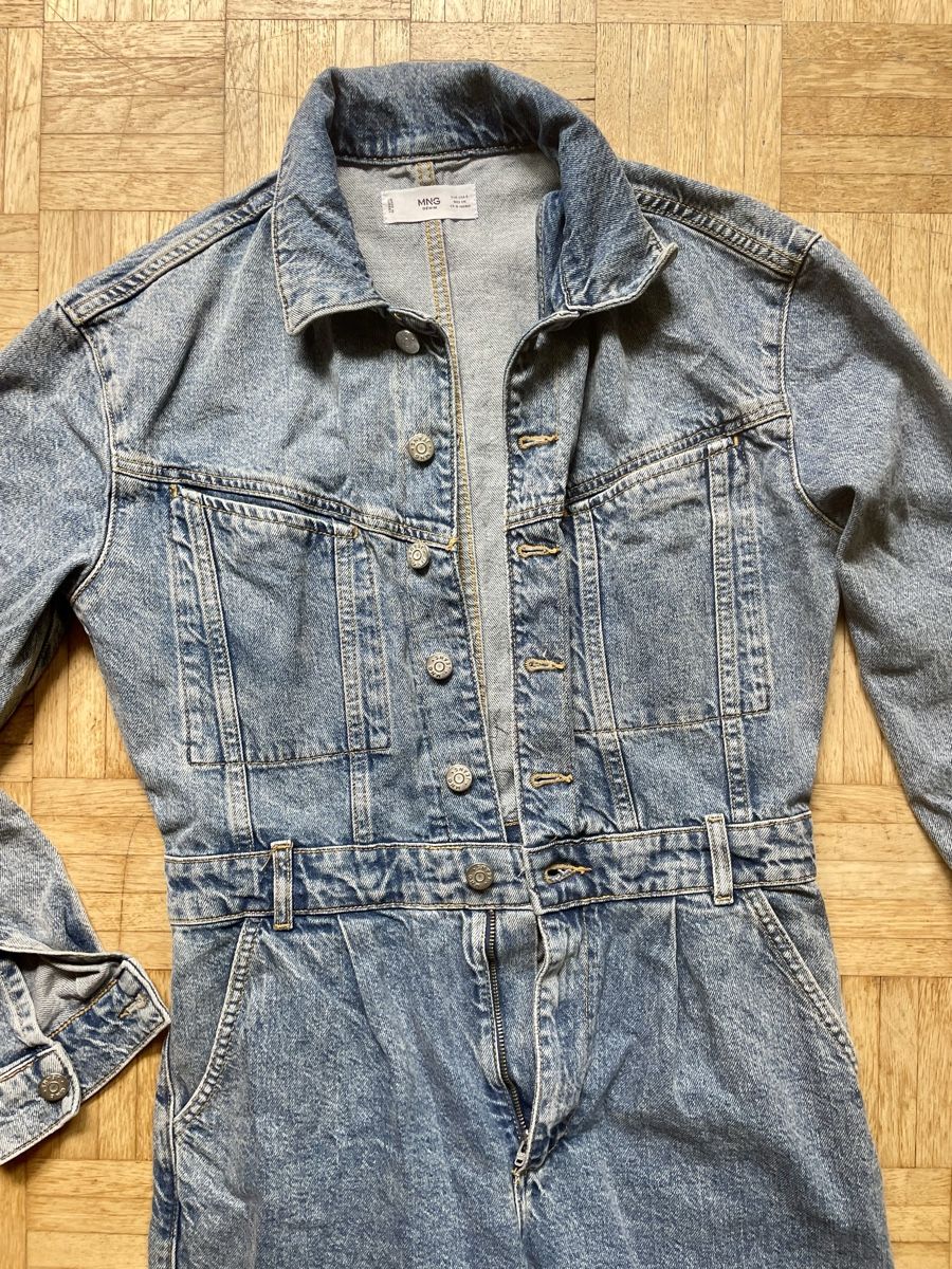 Mango Jumpsuits: Denim Jeans Overall, Gr. S, neu! – Neuf avec emballage d'origine à Zürich par Carlajimena 3