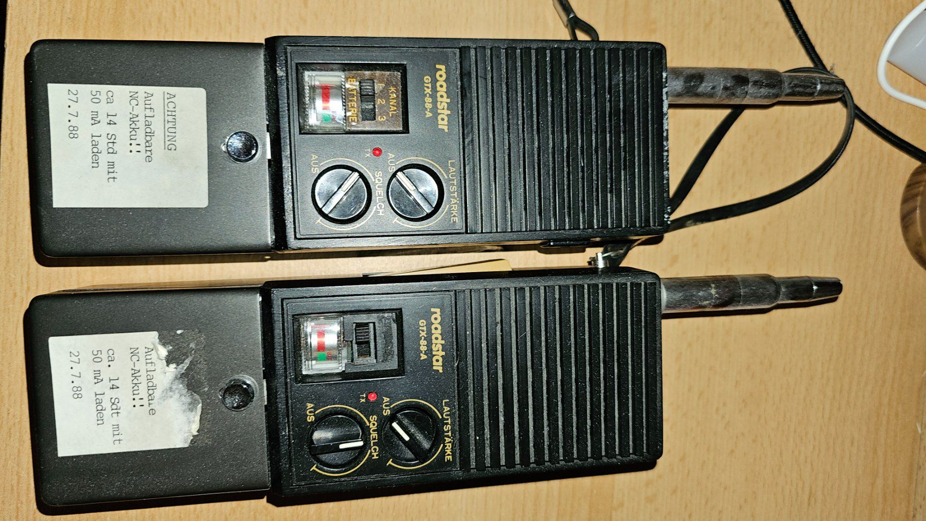 Roadstar Radiocomunicazione: Roadstar GTX 88A Handfunkgeräte – Usato da Hefenhofen venduto da Osstschweiz