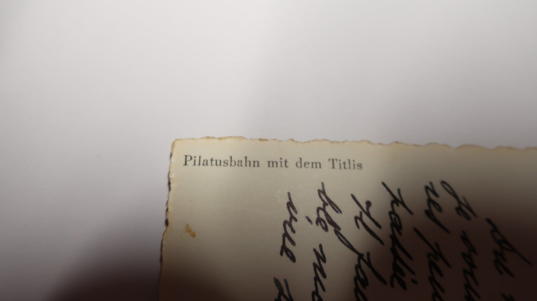Cartoline postali: Pilatusbahn mit dem Titlis – Usato da Cormoret venduto da Pascalll2001 5