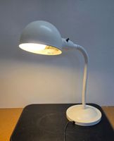 Klassische Schreibtischlampe / Tischleuchte Weiss – Biegsam