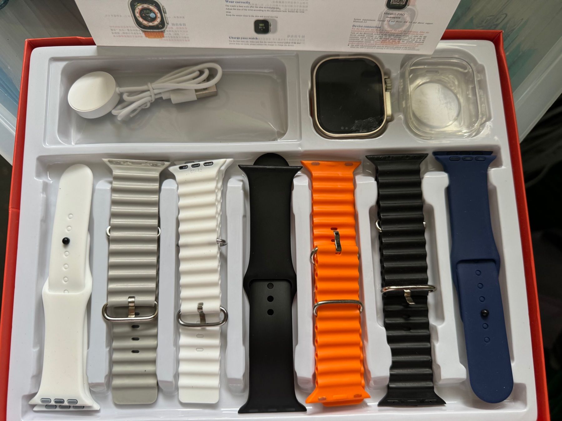 Smart Smartwatch: Smart Watch S100 Ultra 7 in 1 – Nuovo e nell'imballaggio originale da Marly venduto da may_j75b 1