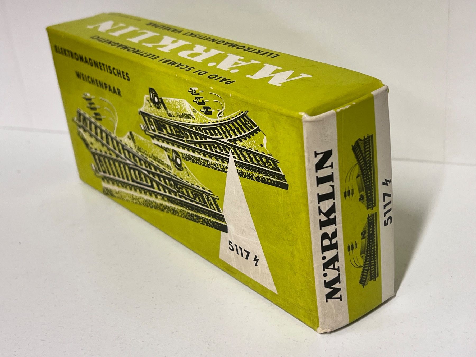 Märklin Modellini di ferrovie: Märklin H0 M Gleis 5117 – Nuovo e nell'imballaggio originale da Geroldswil venduto da TopTrain54 2