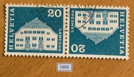 Timbres suisses 1968 SAMEDAN