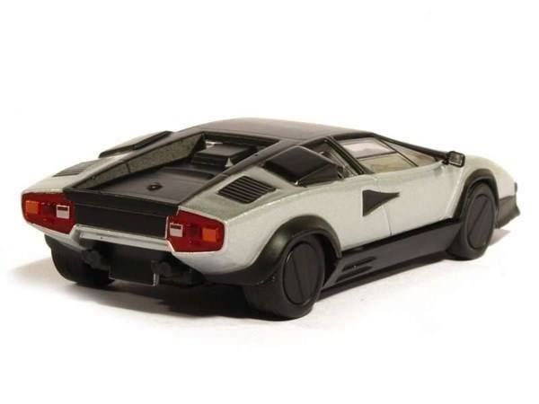 Lamborghini Modellini d'auto: Lamborghini Countach Evoluzione 1987 silber / matt-schwarz – Nuovo e nell'imballaggio originale da Gerlafingen venduto da espero88 4