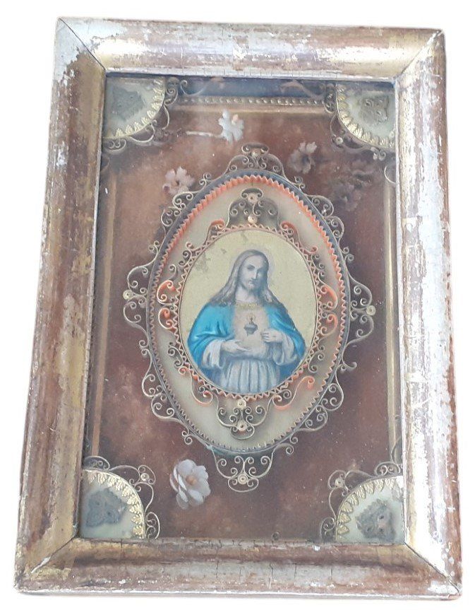 Dipinti: Klosterarbeit antik – Usato da Mörschwil venduto da antiksalon21 1