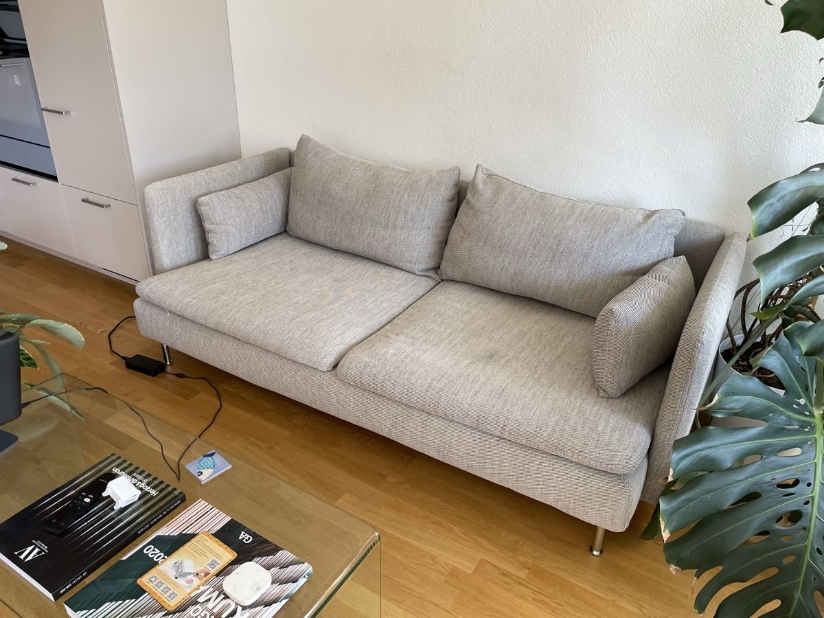 Divani: Divano IKEA Söderhamn 3 posti beige marrone usato – Usato da Basel venduto da jiy_k9v6 1