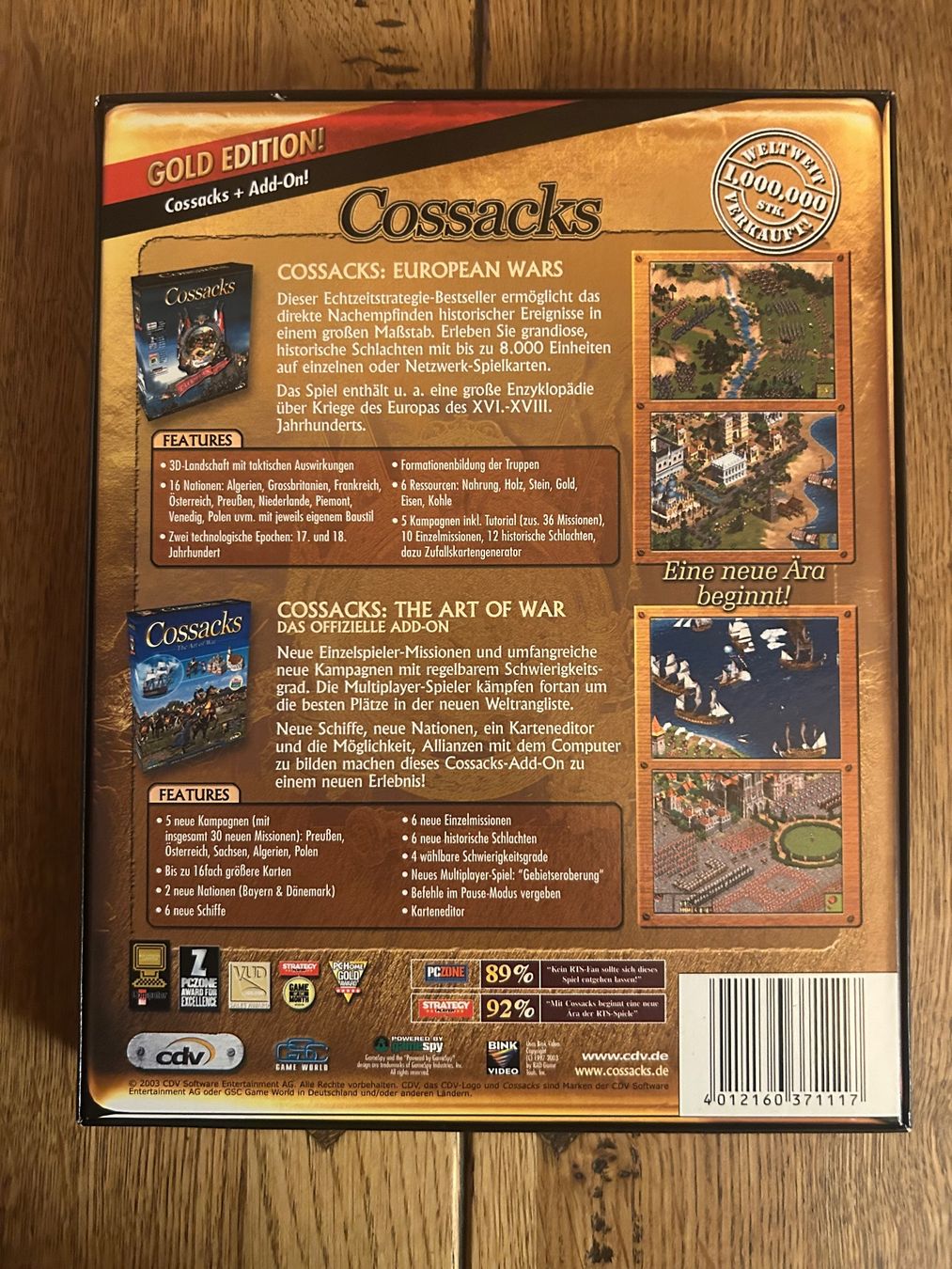 Jeux: Cossacks Gold Edition – D'occasion à Wichtrach par obr_g67l 1