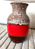 🟢 Vase vintage WestGermany 117/25 Fat Lava Dümler & Breiden