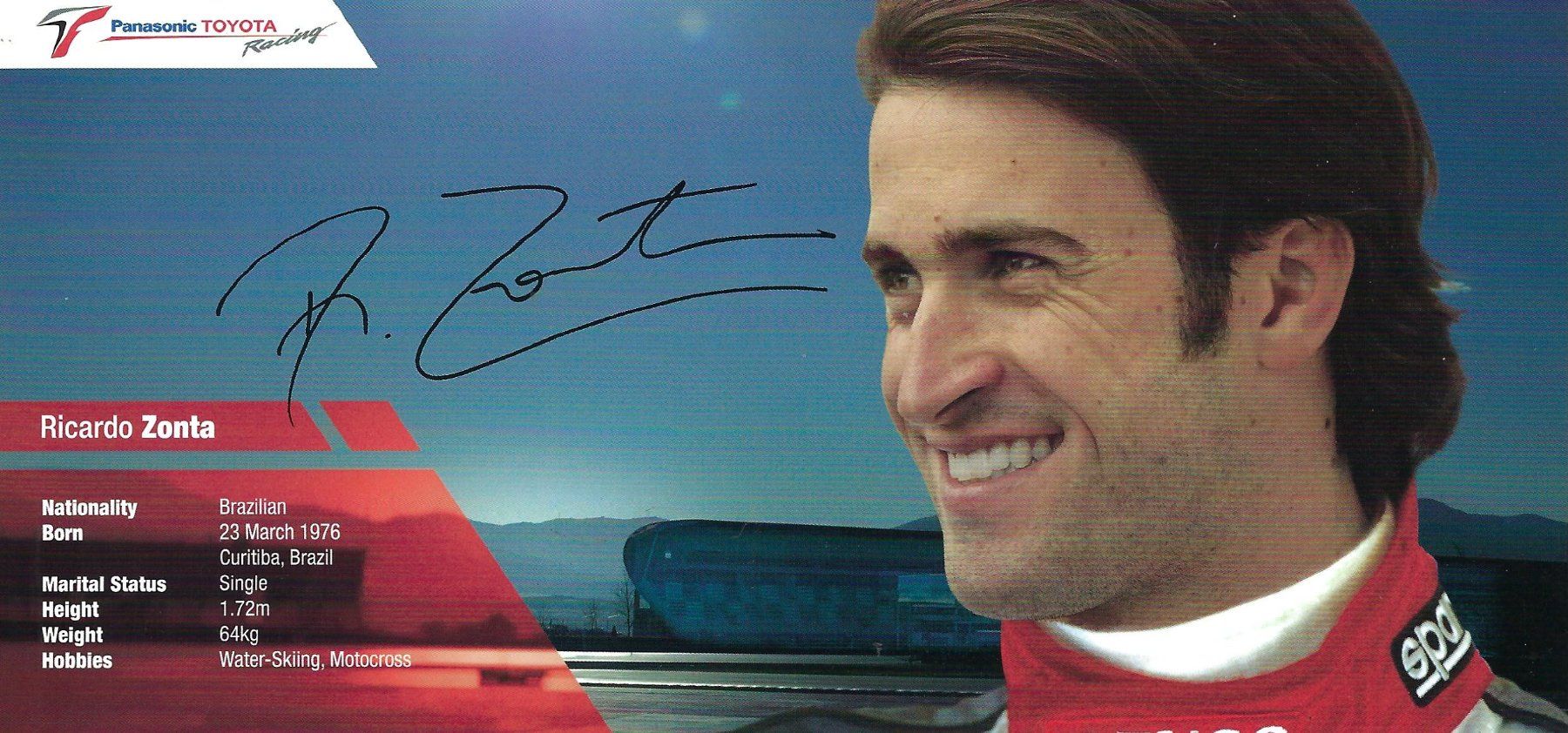 Karten: Ricardo Zonta, Formel 1, Autogrammkarte – Gebraucht aus Aarburg von Hktm