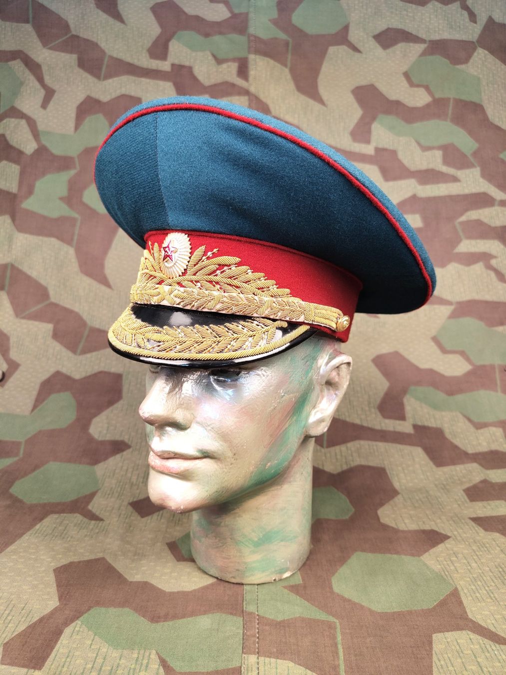 Uniformi: Schirmmütze Mod. 1969, General, MWD, zu Paradeuniform – Usato da Bauma venduto da SwissMilitaria