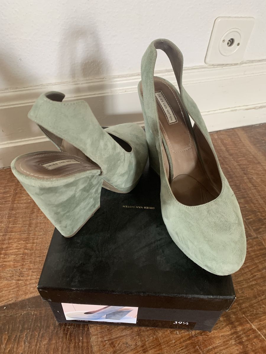 Dries Van Noten Scarpe da donna: Chaussure Dries Van Noten T39,5 – Usato da Lausanne venduto da Berry.M 5