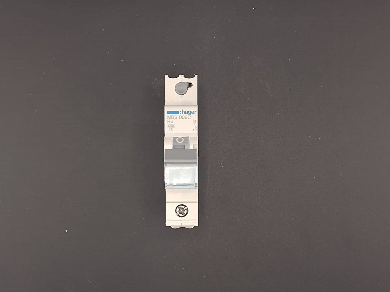 Hager Interruttori: Hager MBS 006 C B6 – Usato da Winterthur venduto da Hint17