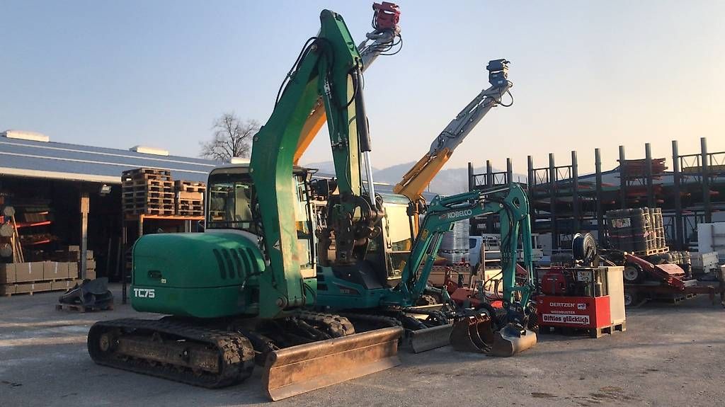 Terex Excavateurs: Raupenbagger Terex TC75 – D'occasion à Uznach par TopCom02