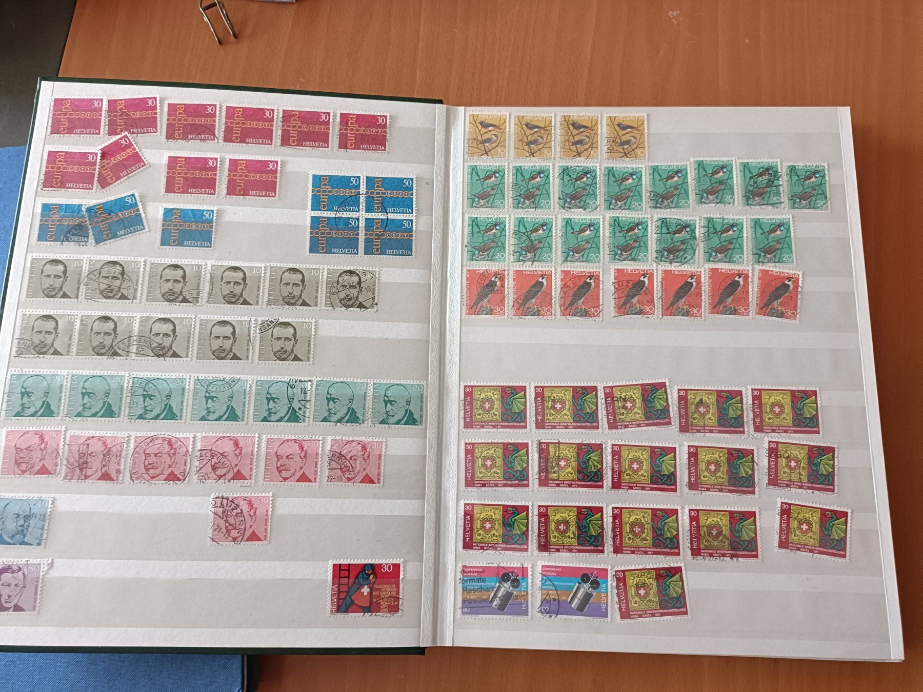 Album: Briefmarken Album Schweiz – Usato da Luzern venduto da tristan696 9