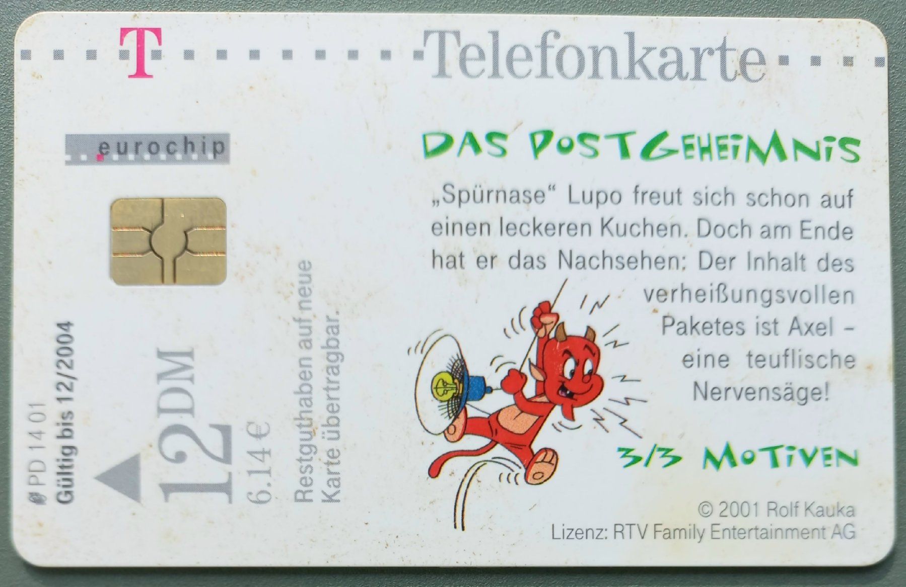 Schede telefoniche: Taxcard - Fix & Foxi - D – Usato da Niederuzwil venduto da lubimaja 1