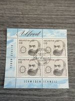 Briefmarken Alfred Nobel Helvetia 110 Schweden Schweiz 1990