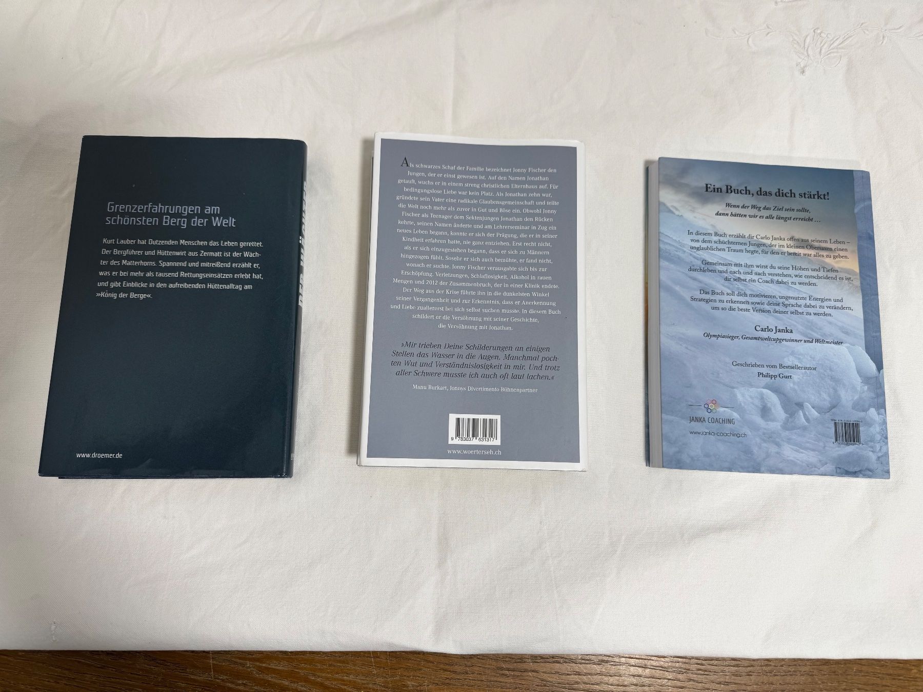 Libri: 3x Bücher, Biografien von Schweizern – Usato da Fislisbach venduto da Butz_butz 1