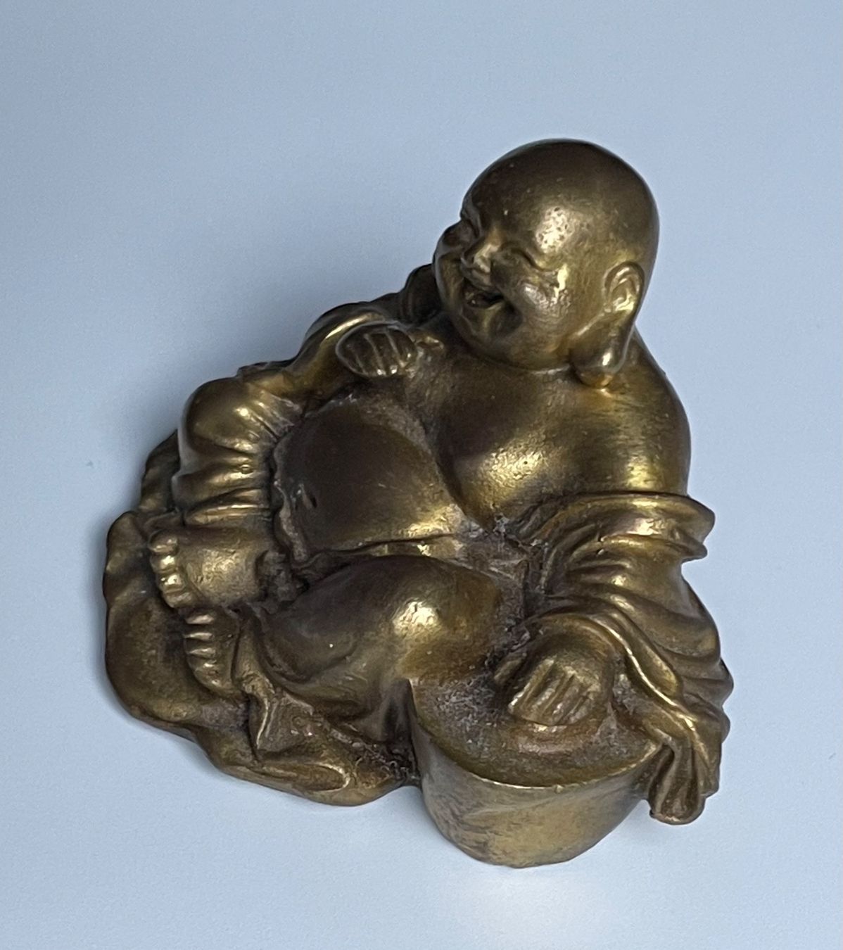 Statuette: Massive Bronzefigur Buddha – Usato da Baar venduto da bricksandmore 1