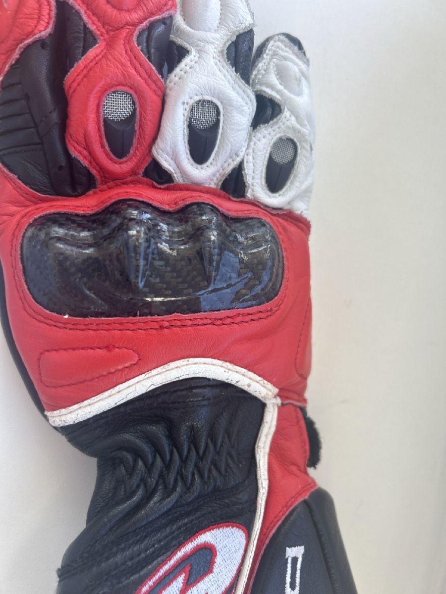 Held Guanti & manicotti: Motorrad Handschuhe S Leder – Usato da Horgen venduto da Bananenblues12 4