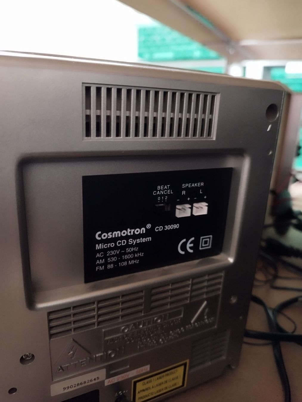 Lettore multimediale & Streamer: Cosmotron® CD, Tape, Tuner Micro System – Usato da Uster venduto da NEVERLASTTRADING 5