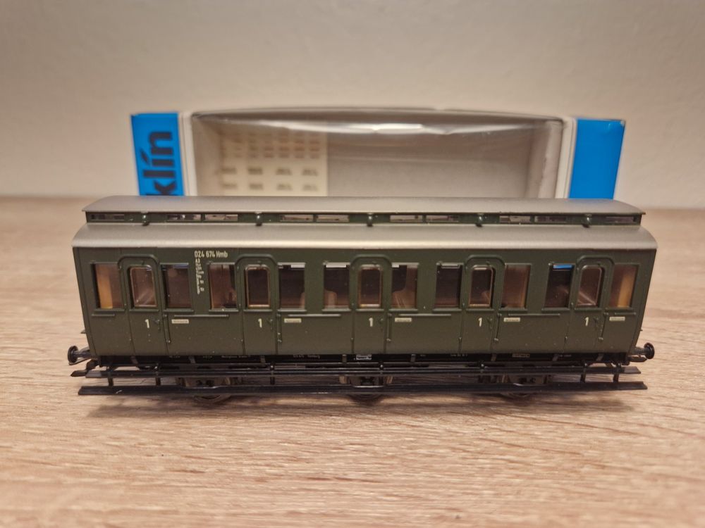 Artitec 20.251.07 H0 Coupérijtuig C12c C6452, olijfgroen van de NS kopen