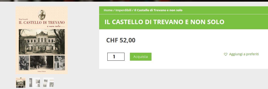 Libri: Il Castello di Trevano e non solo..... 100% NEW – Nuovo e nell'imballaggio originale da Pambio Noranco venduto da Pol69 3