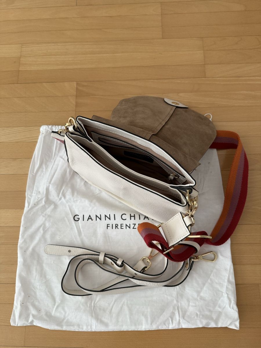 Taschen für Damen: Weiss Leder Tasche – Neu (gemäss Beschreibung) aus Thalwil von Swissbaglady 2