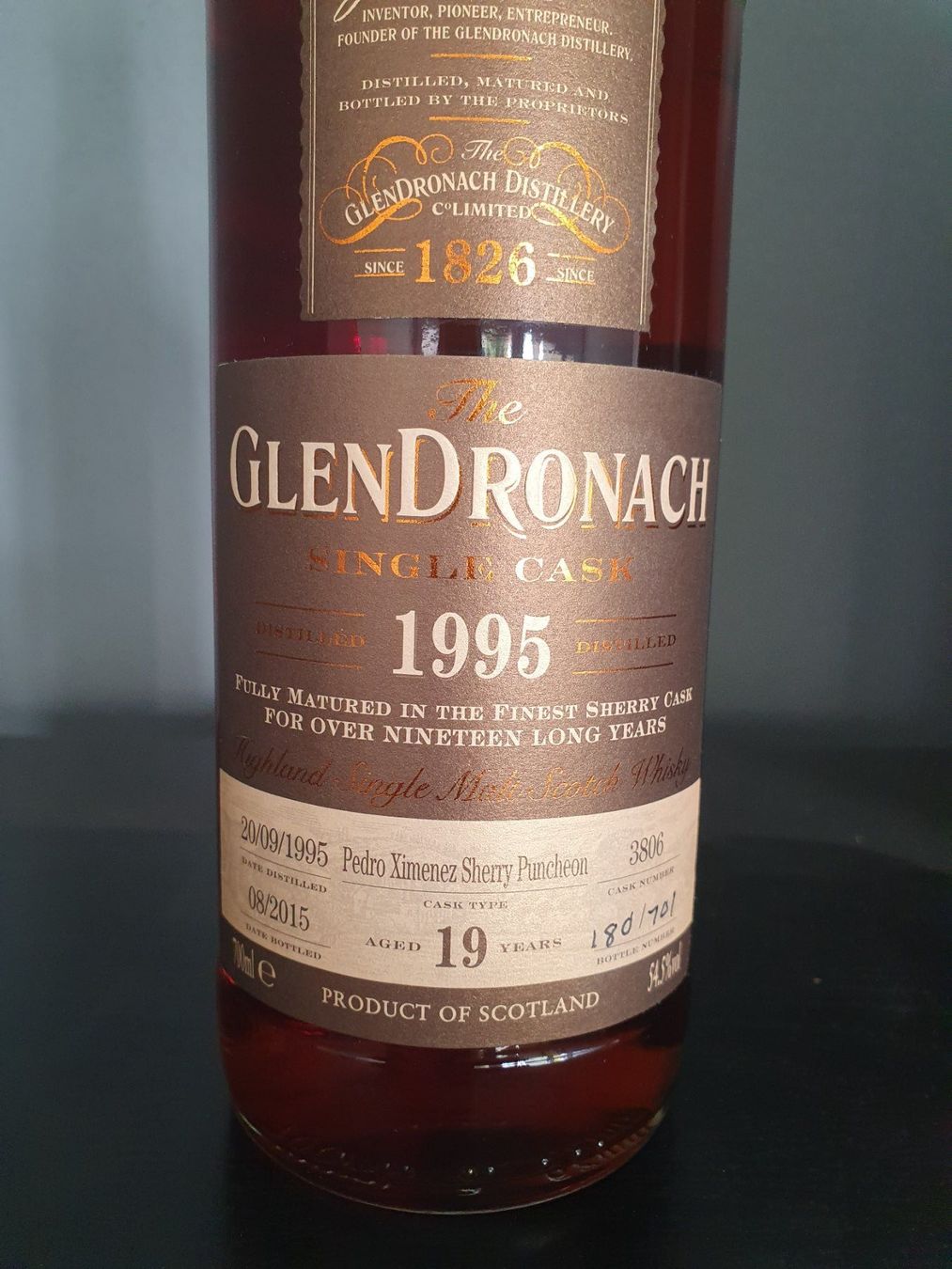 Glendronach Bevande alcoliche: Glendronach 19 Jahre, Single Malt Whisky – Nuovo e nell'imballaggio originale da Döttingen venduto da tho_dq6x 4