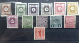 Lote sellos DDR, Ocupación