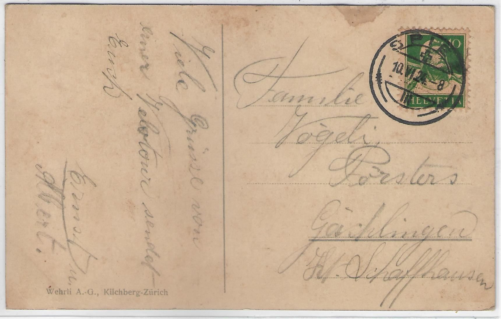 Cartes postales: Spiez - Generalansicht - Litho – D'occasion à Ettingen par Kartenplanet 1