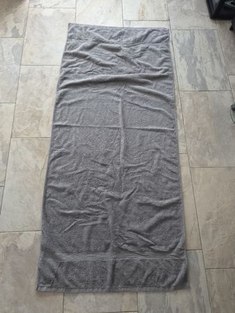 Wilson & Gabor Frottee-Badetuch, grau, 110 x 200cm