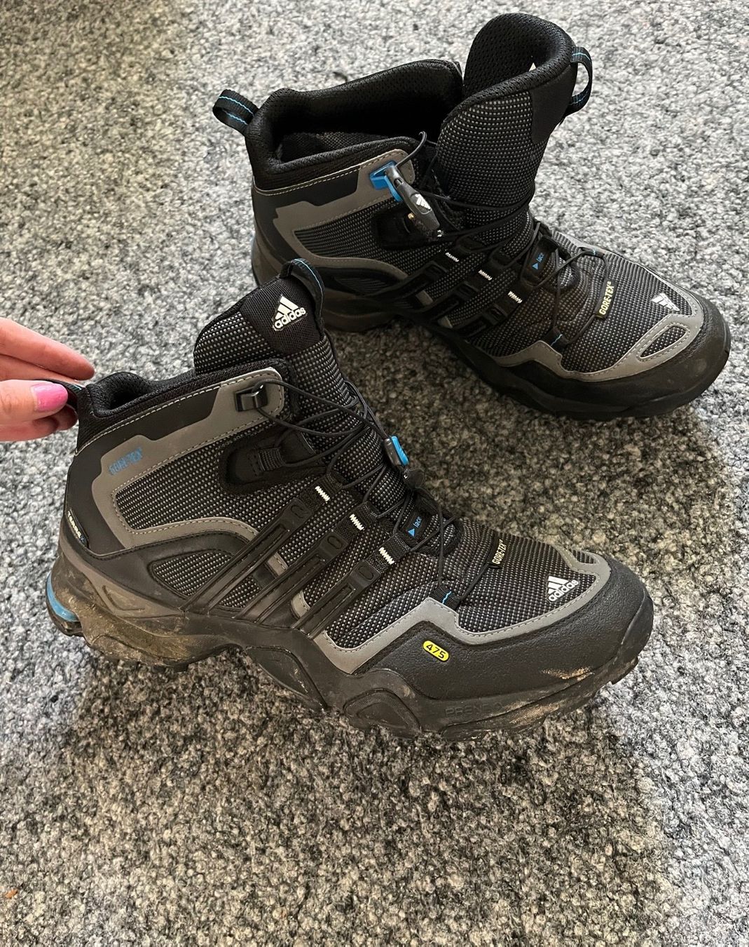 Adidas Scarpe da uomo: Adidas Gore-Tex Wanderschuhe 44 – Nuovo (secondo la descrizione) da Vaduz venduto da bestbest 1