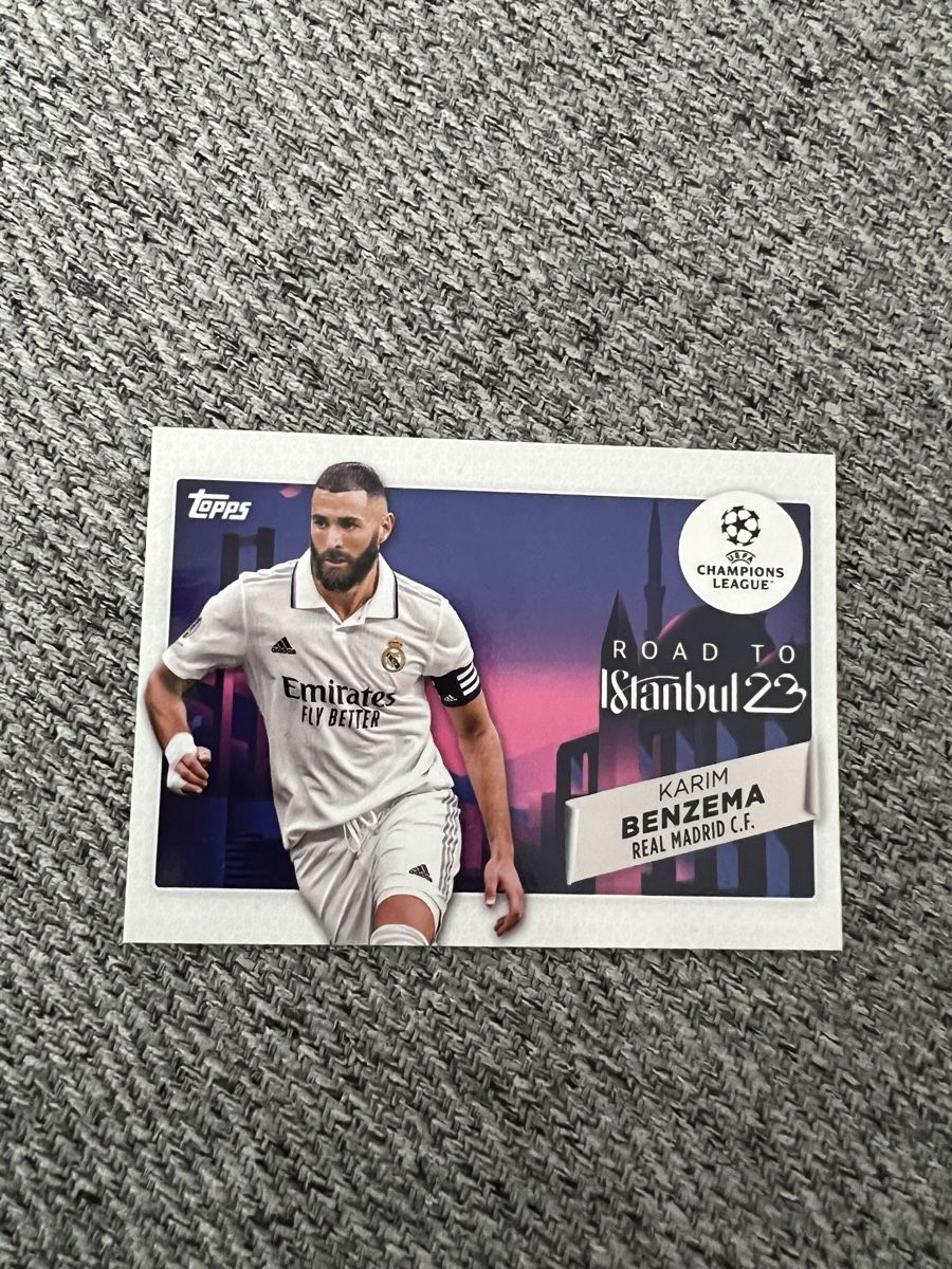 Topps Carte collezionabili: Karim Benzema Sammelkarte – Nuovo (secondo la descrizione) da Olten venduto da fab_75ry