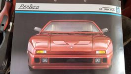 DE  TOMASO  PANTERA   ORIGINAL PROSPEKT