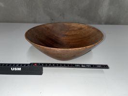 Teakschale 25cm dm, H 9,5cm