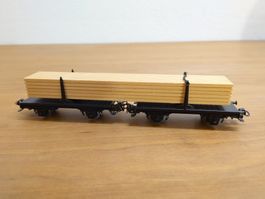 Märklin Langholzwagen 4665 H0