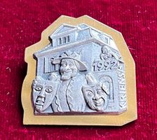 Fasnachtsplakette Kriens Gold 1992  Krienser